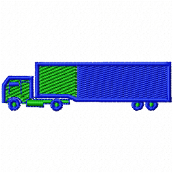 Truck Embroidery Design 9 Truck Embroidery Design 9